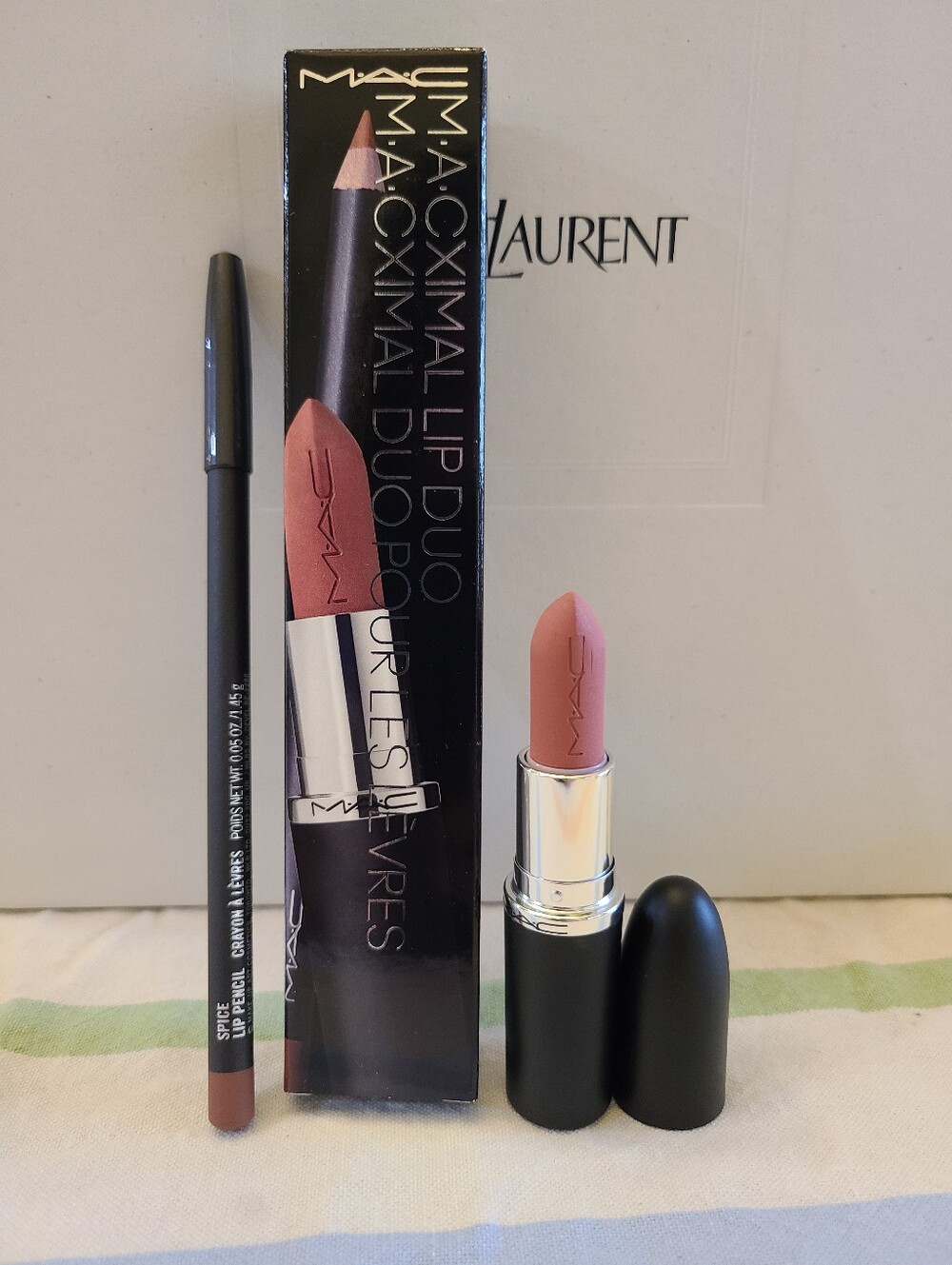 MAC Cosmetics Lipstick & Lip Liner Duo in Velvet Teddy